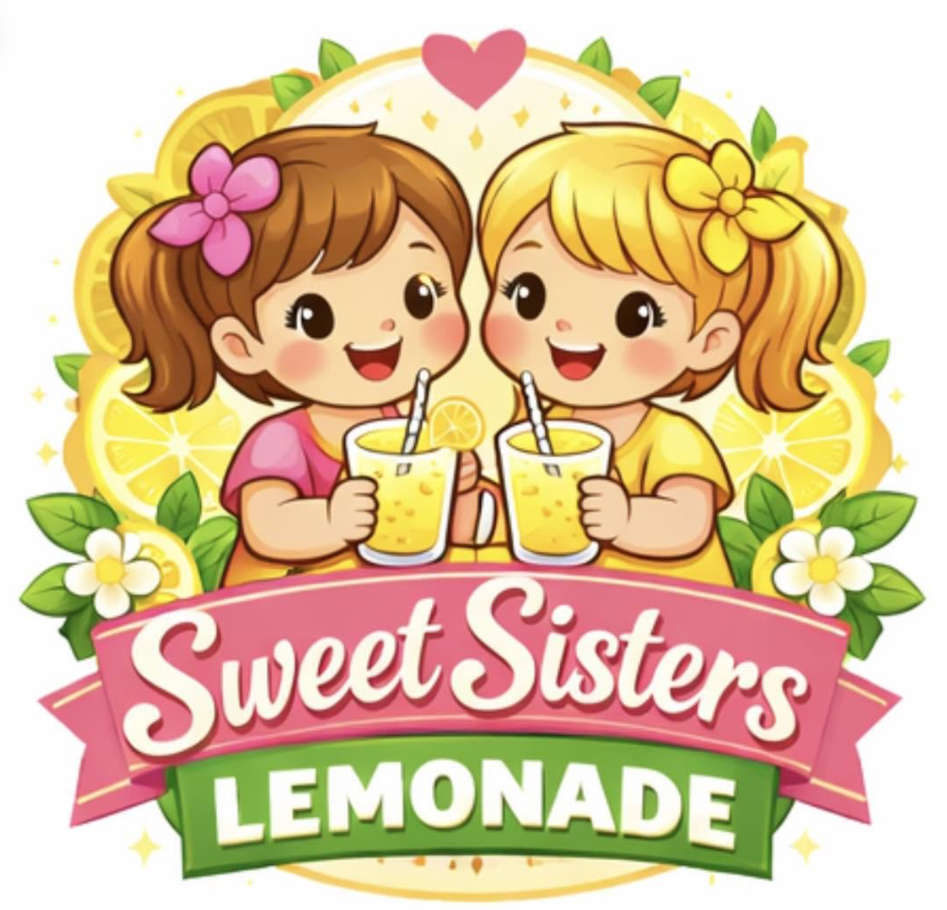 Sweet Sisters Lemonade logo
